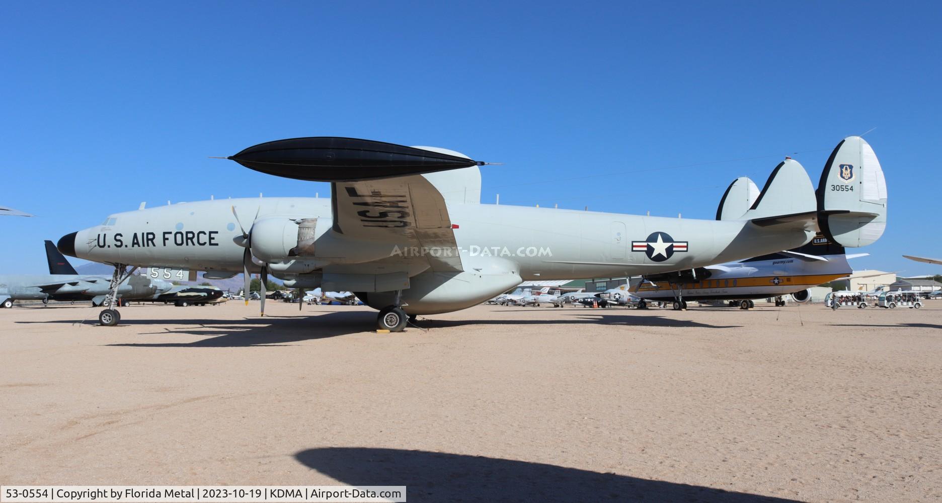 53-0554, 1955 Lockheed EC-121H Warning Star C/N 1049A-4369, EC-121 zx