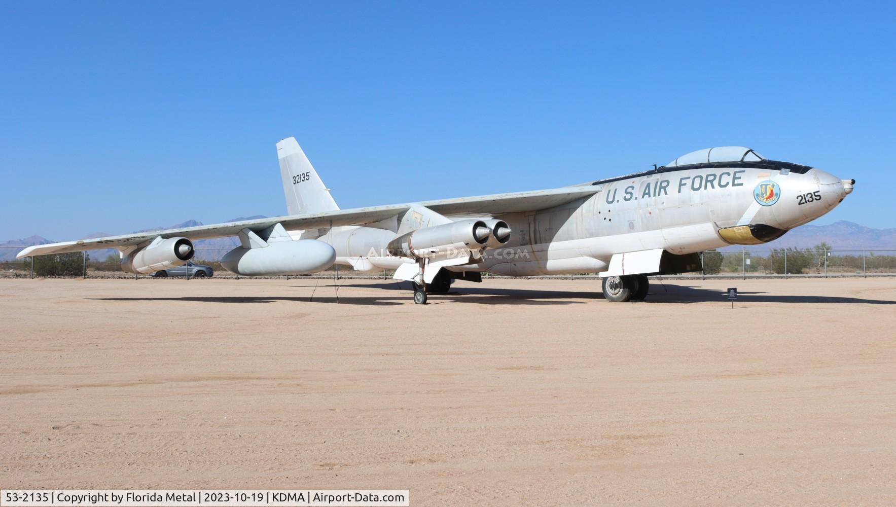 53-2135, 1953 Douglas-Tulsa EB-47E-55-DT Stratojet C/N 44481, B-47 zx