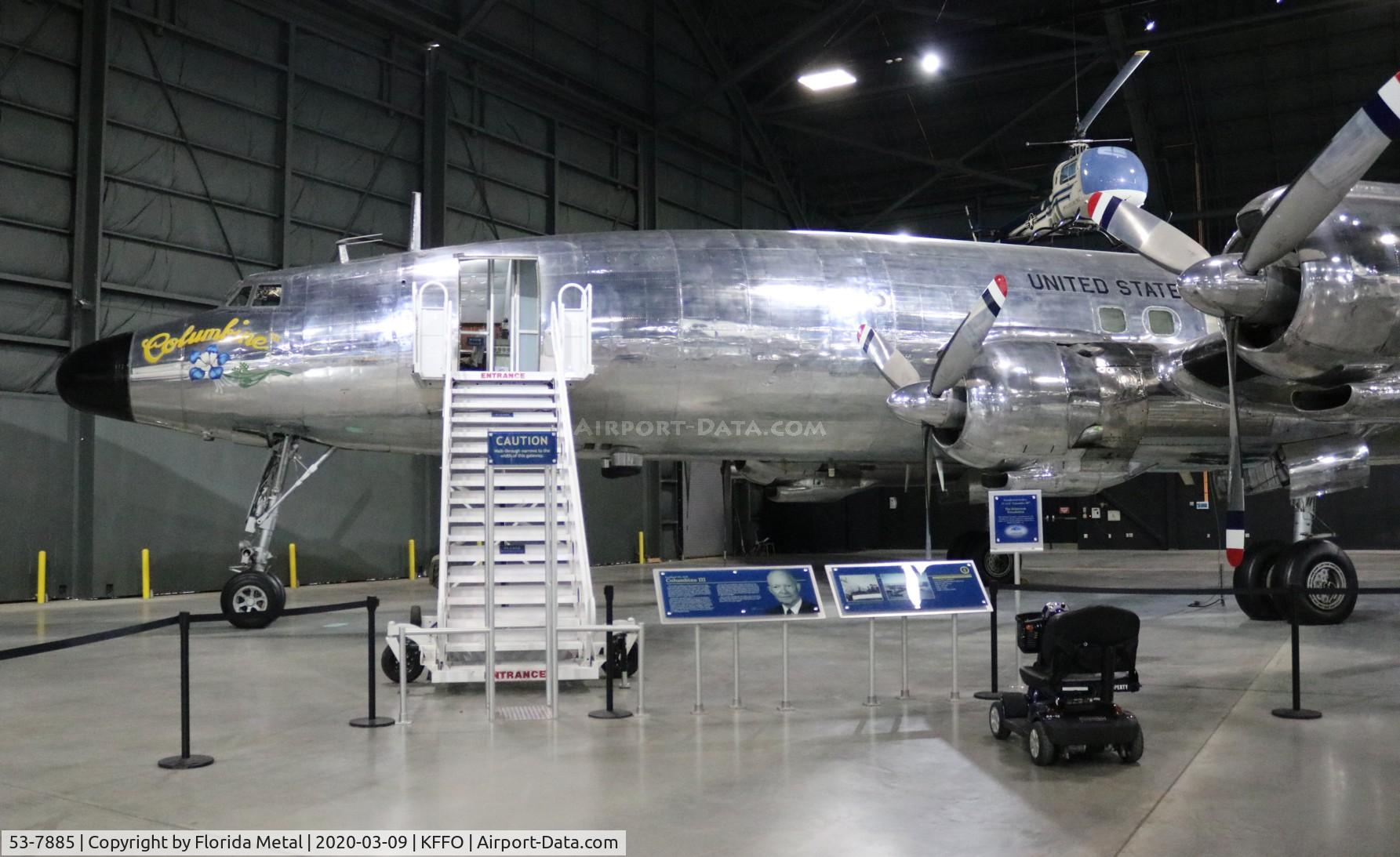 53-7885, 1953 Lockheed VC-121E Super Constellation C/N 4151, VC-121 zx