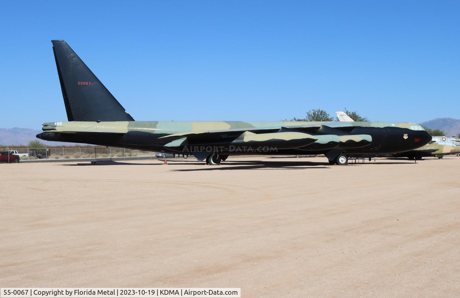 55-0067, 1955 Boeing B-52D Stratofortress C/N 464019, B-52 zx