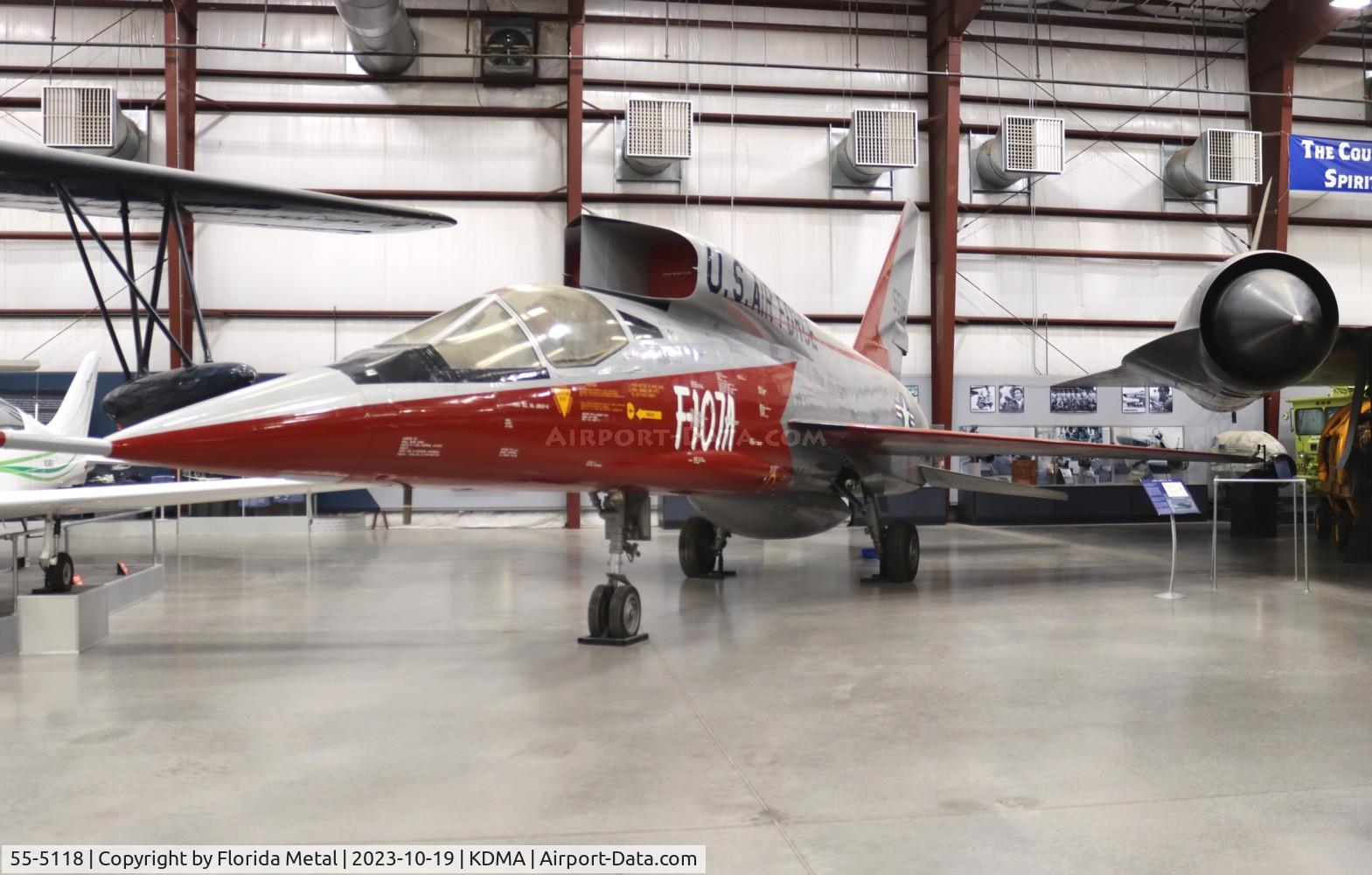 55-5118, 1955 North American F-107A C/N 212-1, F-107 zx