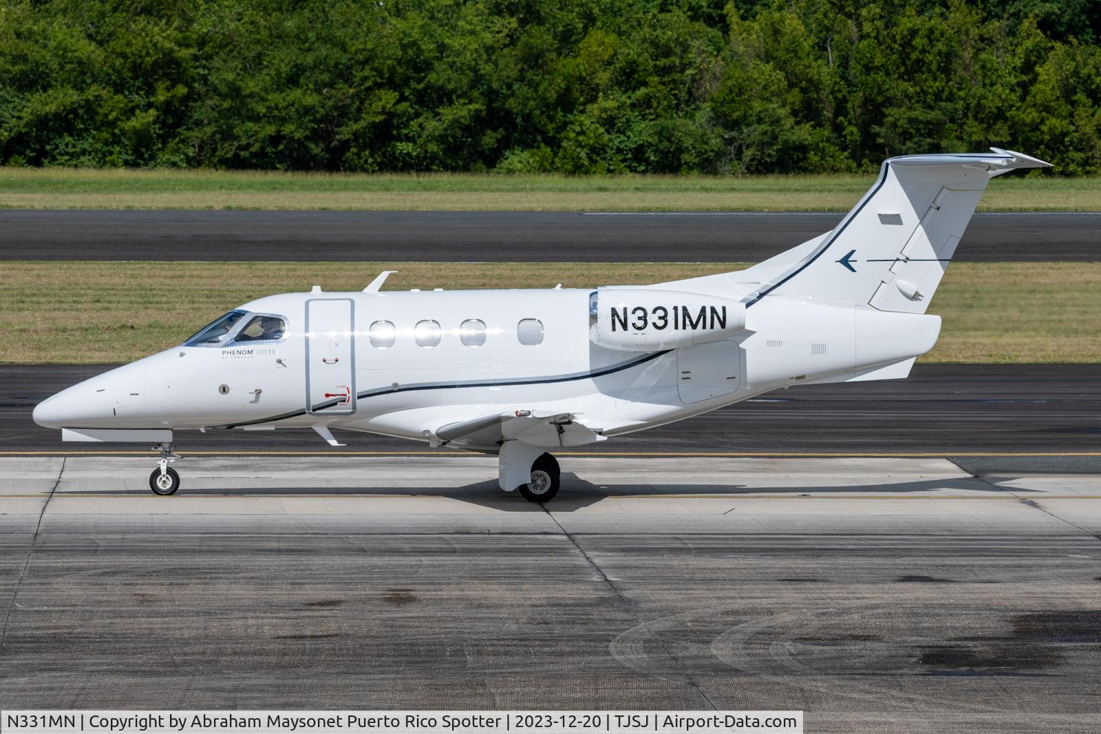 N331MN, Embraer EMB-500 Phenom C/N 50000408, First in data base