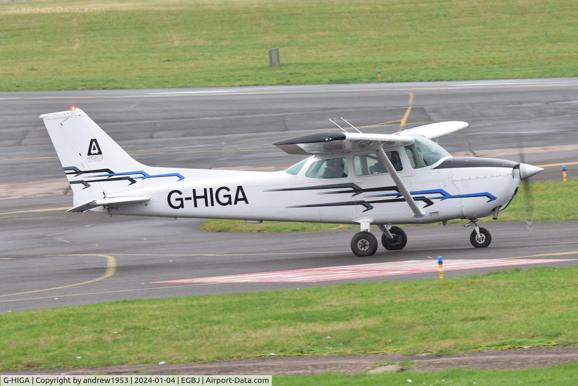 G-HIGA, 1981 Cessna 172P C/N 172-75004, G-HIGA at Gloucestershire Airport.