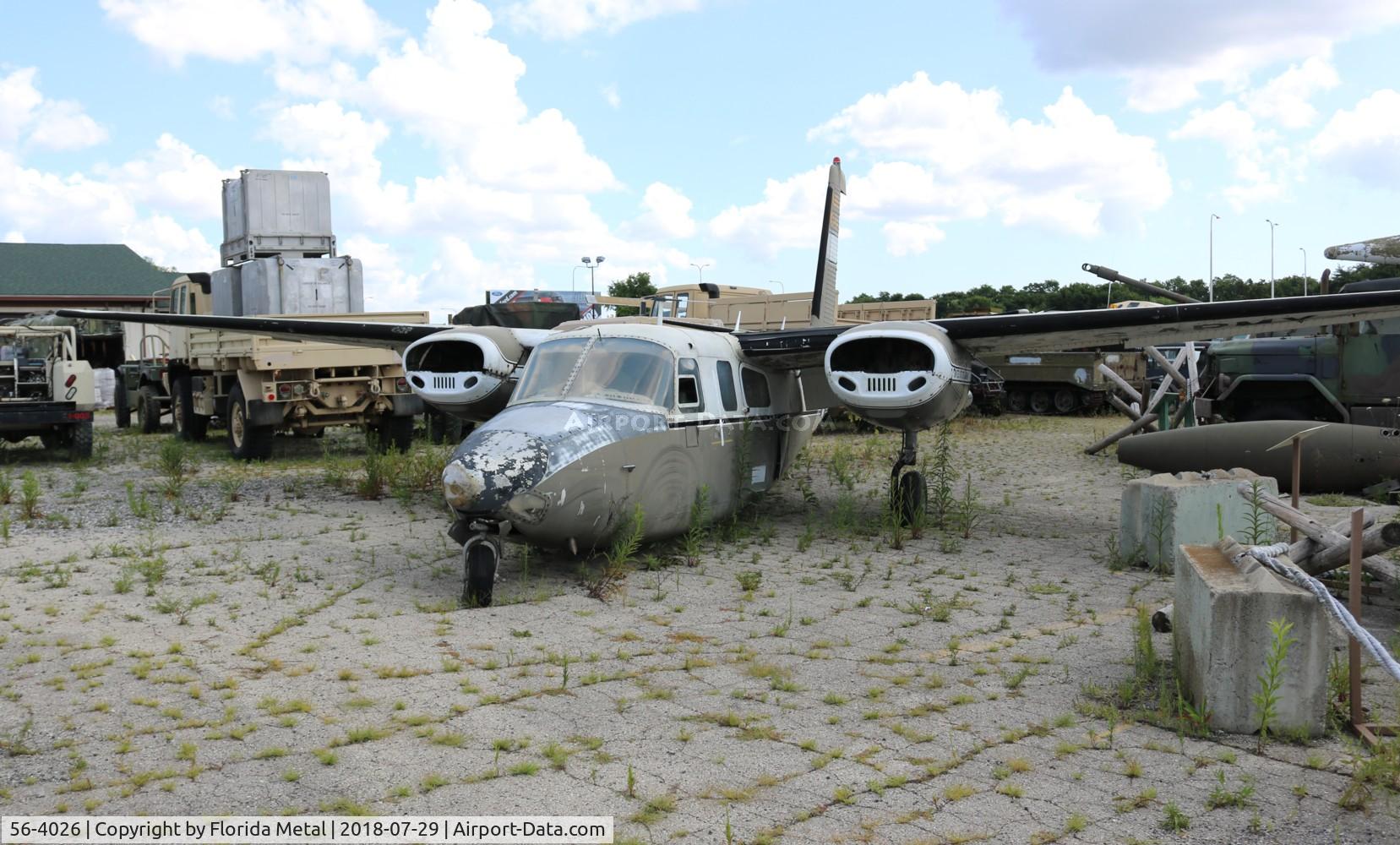 56-4026, 1956 Aero Commander U-9C (L-26C) C/N 680-344-36, Russell zx