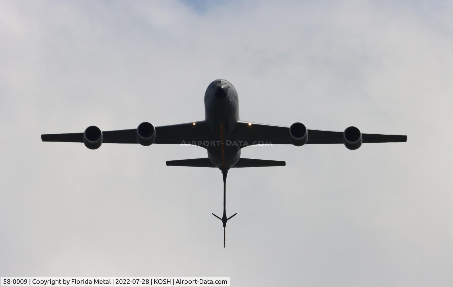 58-0009, 1958 Boeing KC-135R Stratotanker C/N 17754, OSH 22 zx