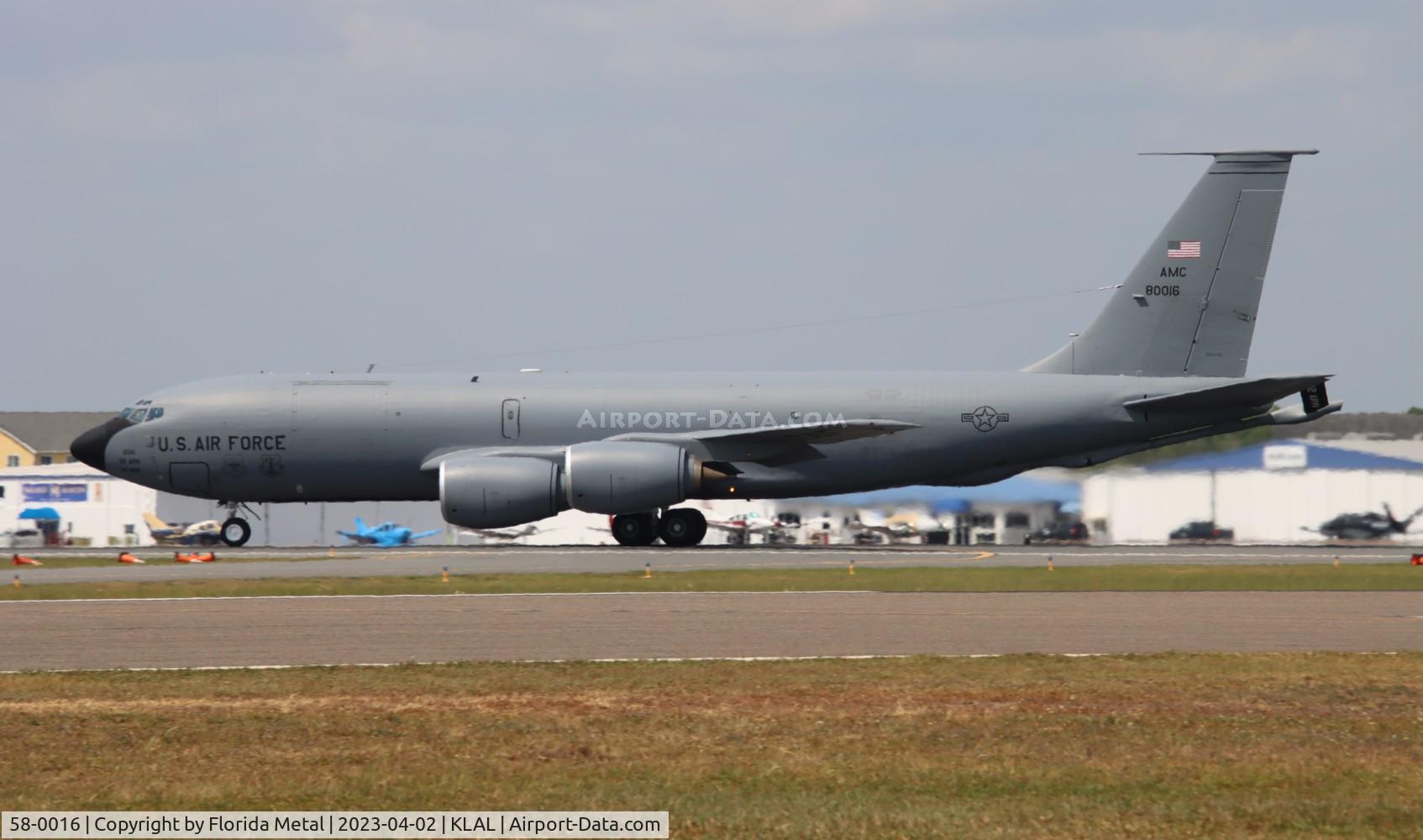 58-0016, 1958 Boeing KC-135R Stratotanker C/N 17761, KC-135R zx