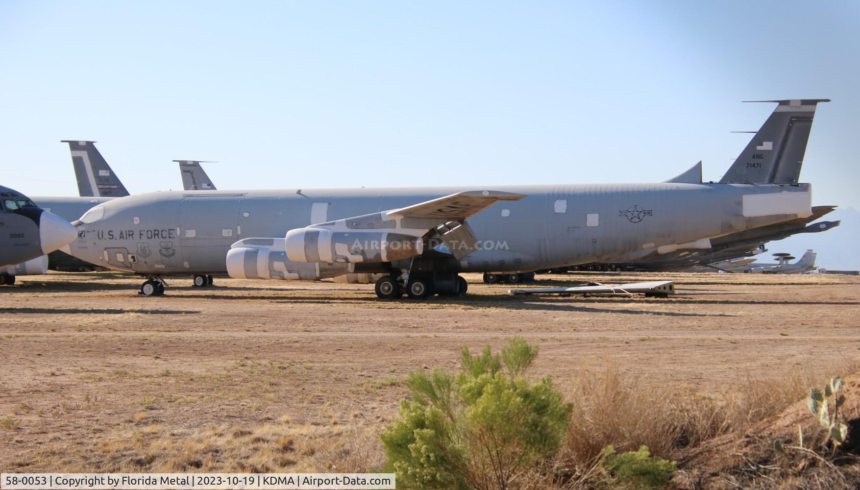 58-0053, 1958 Boeing KC-135E Stratotanker C/N 17798, KC-135E zx