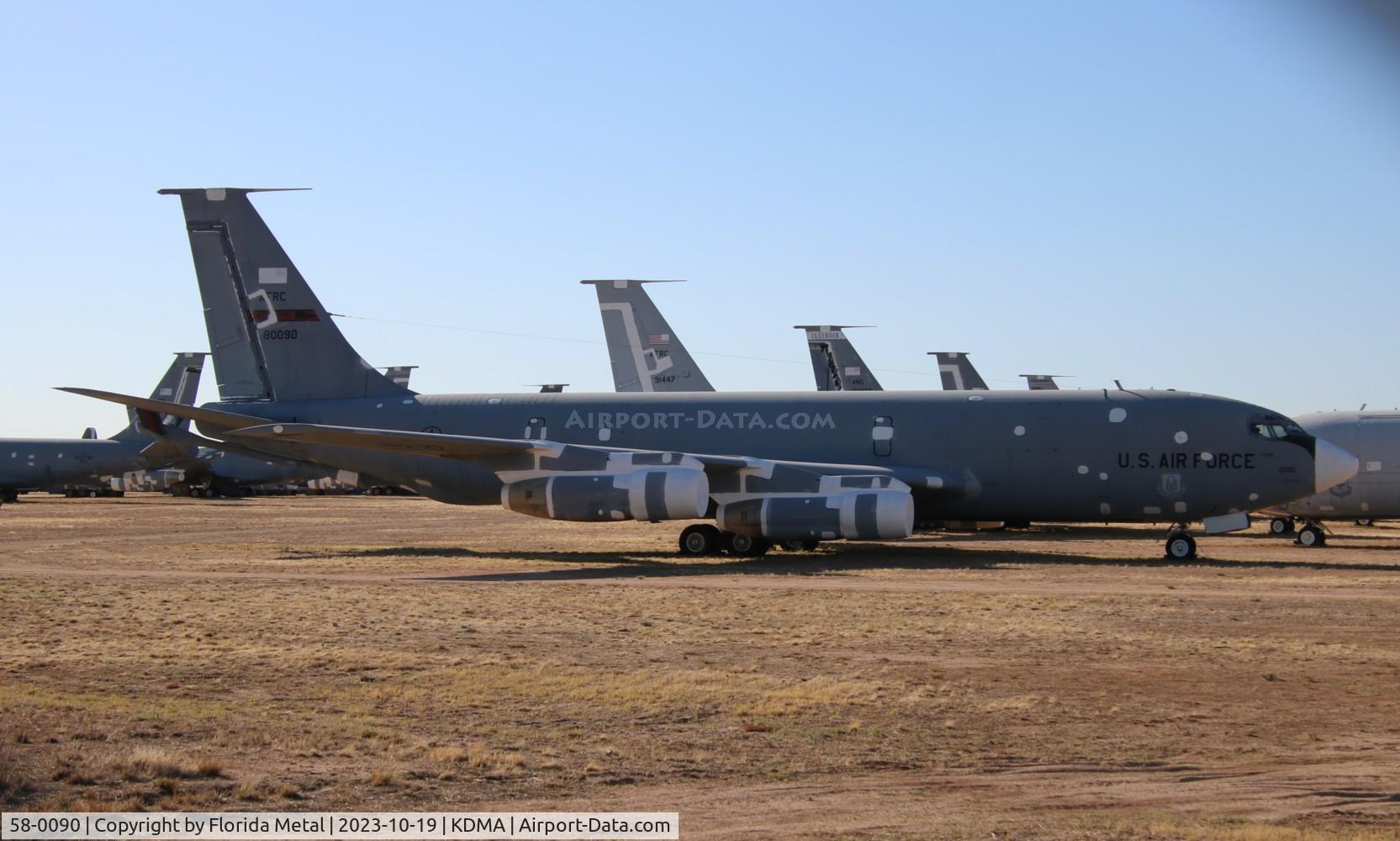 58-0090, 1959 Boeing KC-135E Stratotanker C/N 17835, KC-135E zx
