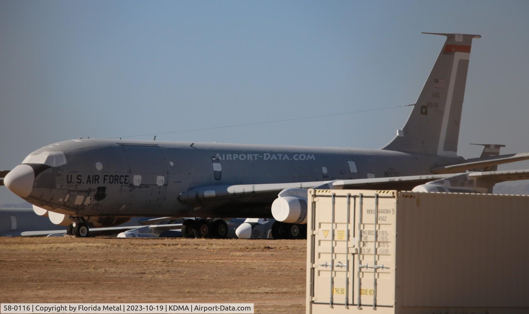 58-0116, 1958 Boeing KC-135E Stratotanker C/N 17861, KC-135E zx