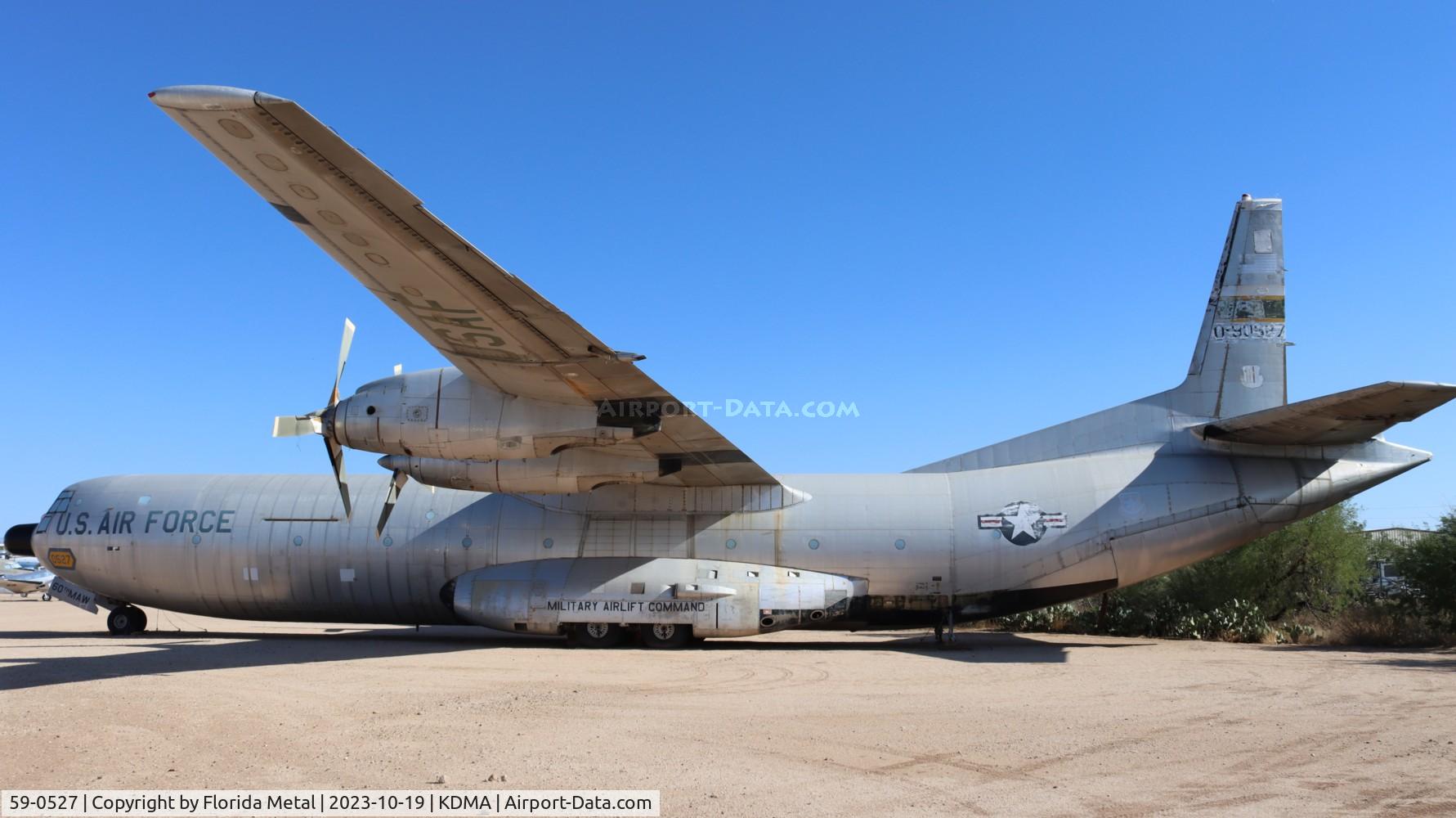 59-0527, 1959 Douglas C-133B-DL Cargomaster C/N 45578, C-133 zx
