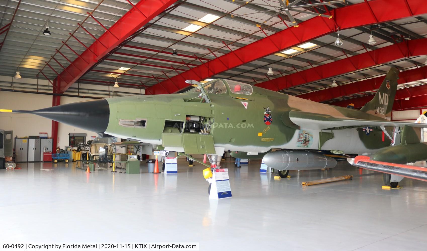 60-0492, 1960 Republic F-105D Thunderchief C/N D180, F-105 zx