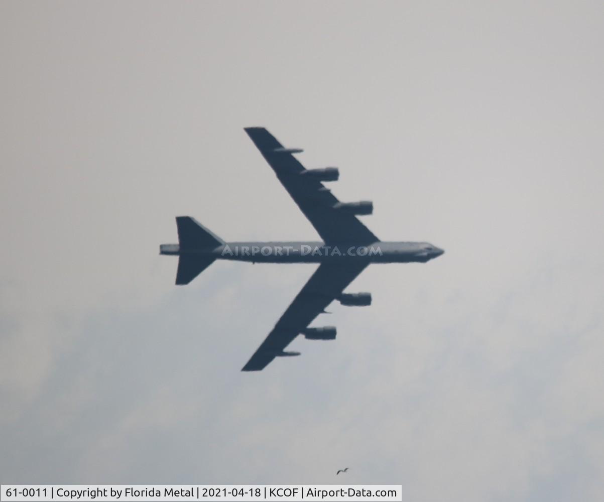 61-0011, 1961 Boeing B-52H Stratofortress C/N 464438, Cocoa 2021 zx
