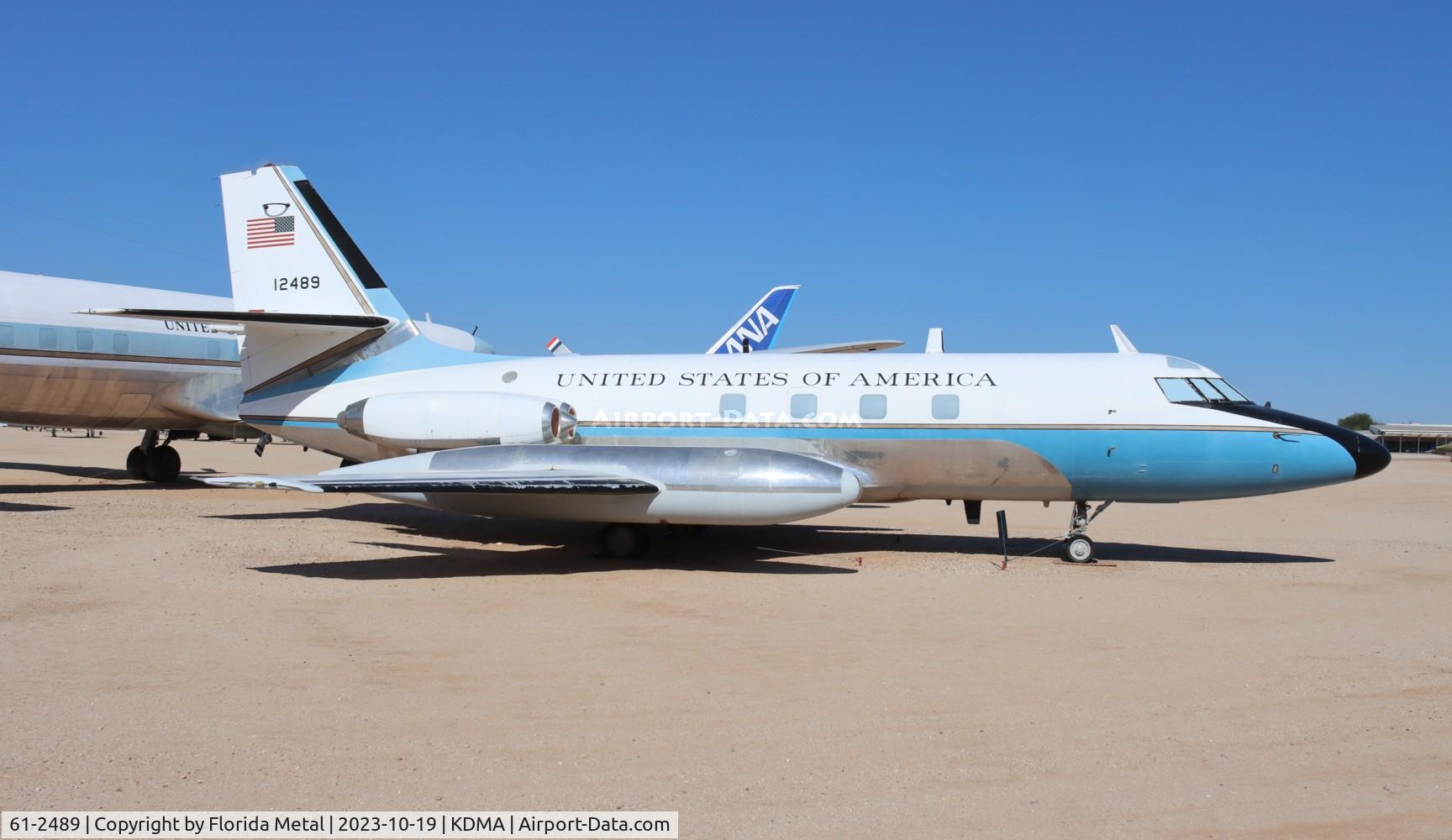 61-2489, 1961 Lockheed VC-140B-LM Jetstar C/N 1329-5022, VC-140 zx