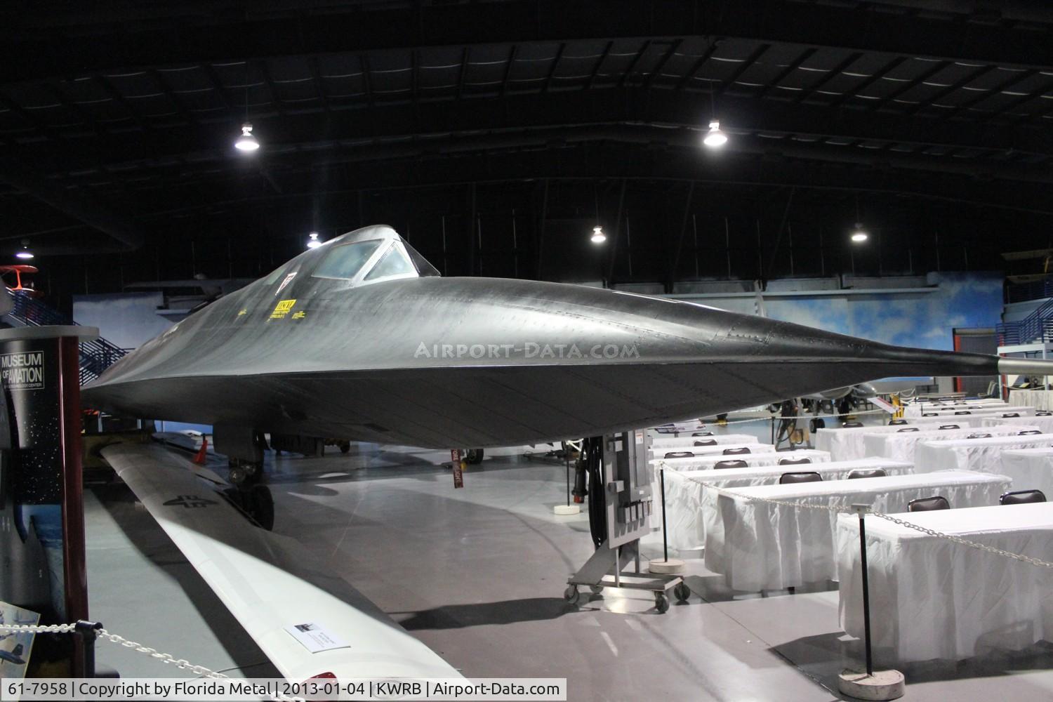 61-7958, 1961 Lockheed SR-71A Blackbird C/N 2009, SR-71 zx