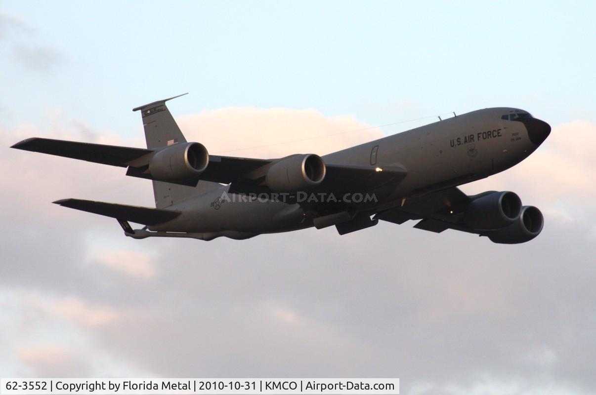 62-3552, 1962 Boeing KC-135R Stratotanker C/N 18535, MCO zx Airlift and Tanker Convention 2010