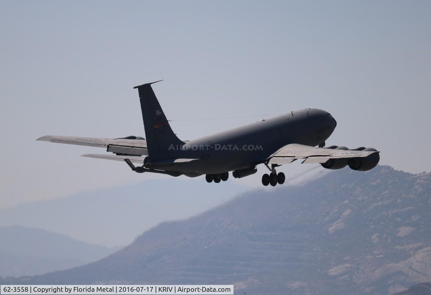 62-3558, 1962 Boeing KC-135R Stratotanker C/N 18541, KC-135R zx