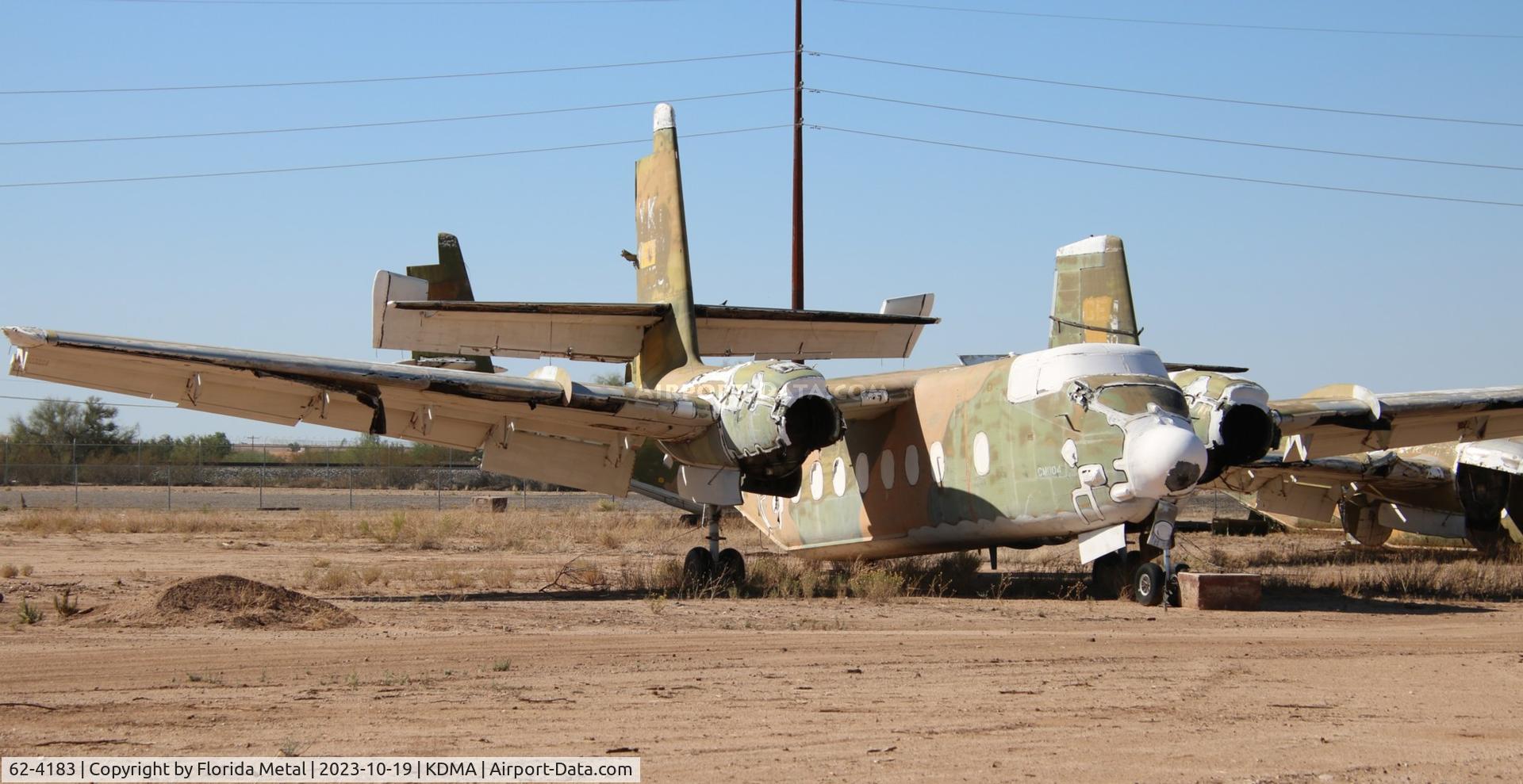 62-4183, De Havilland Canada DHC-4A Caribou C/N 125, C-7 zx