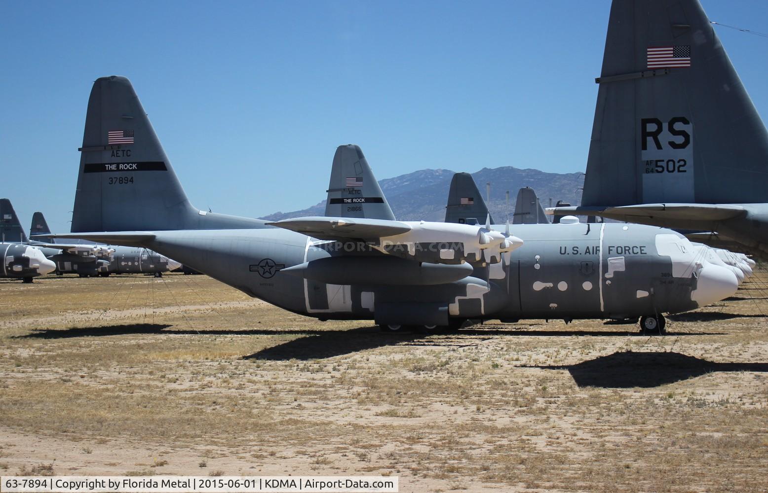 63-7894, Lockheed C-130E Hercules C/N 382-3965, C-130E zx