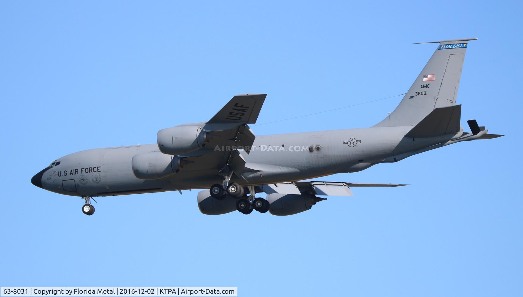 63-8031, 1963 Boeing KC-135R Stratotanker C/N 18648, KC-135R zx