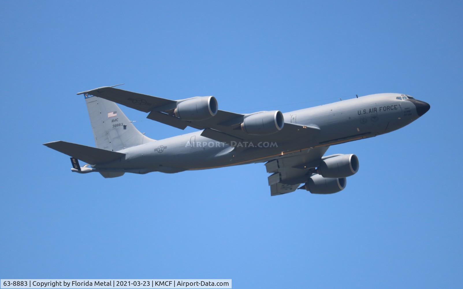 63-8883, 1963 Boeing KC-135R Stratotanker C/N 18731, KC-135R zx