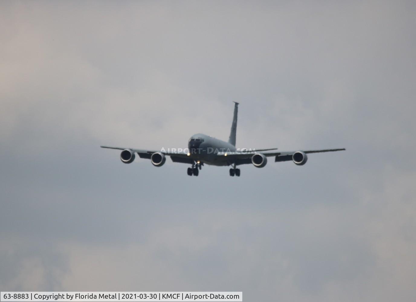 63-8883, 1963 Boeing KC-135R Stratotanker C/N 18731, KC-135R zx