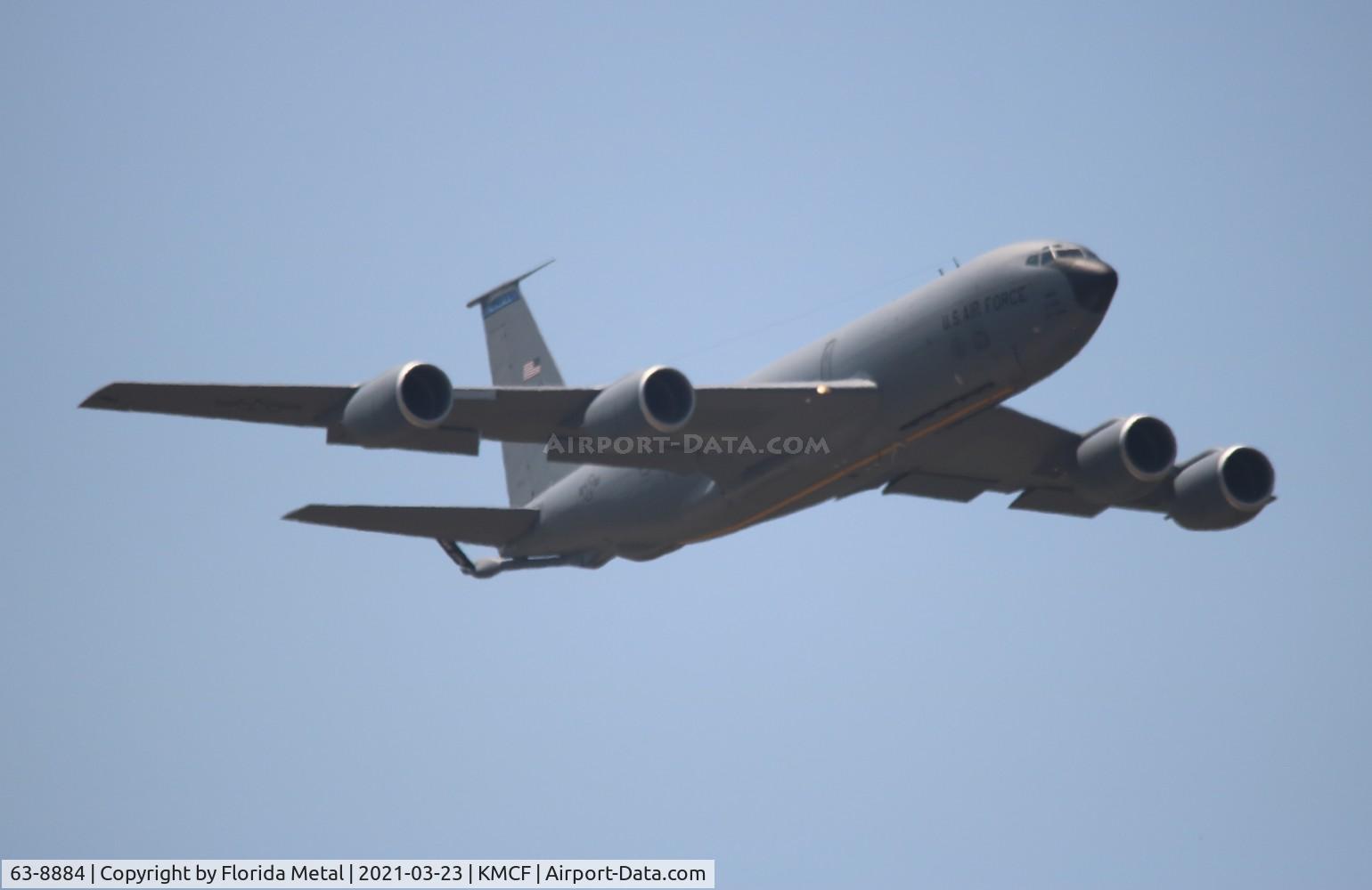 63-8884, 1963 Boeing KC-135R Stratotanker C/N 18732, KC-135R zx