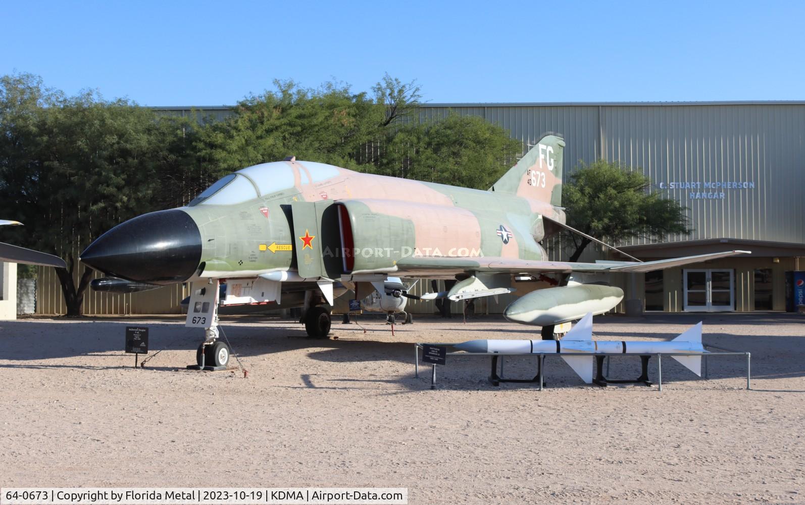 64-0673, 1964 McDonnell F-4C-22-MC Phantom II C/N 898, USAF F-4 zx