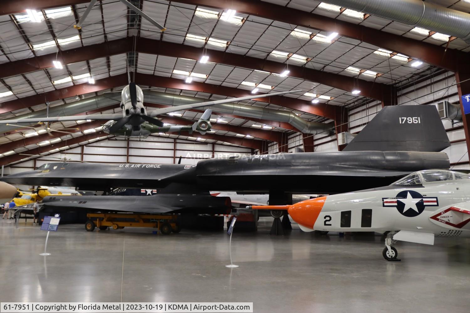 61-7951, 1961 Lockheed SR-71A Blackbird C/N 2002, SR-71A zx