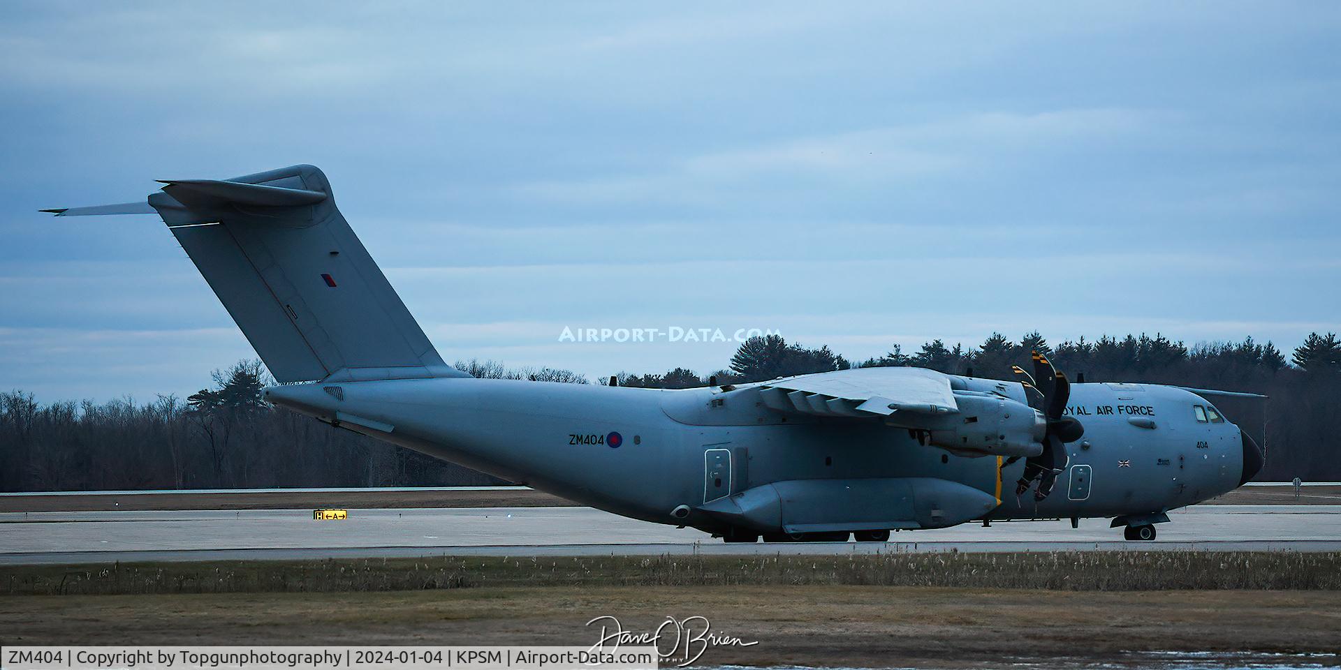 ZM404, 2015 Airbus A400M-180 Atlas C.1 C/N 021, ASCOT4496 in for an overnight