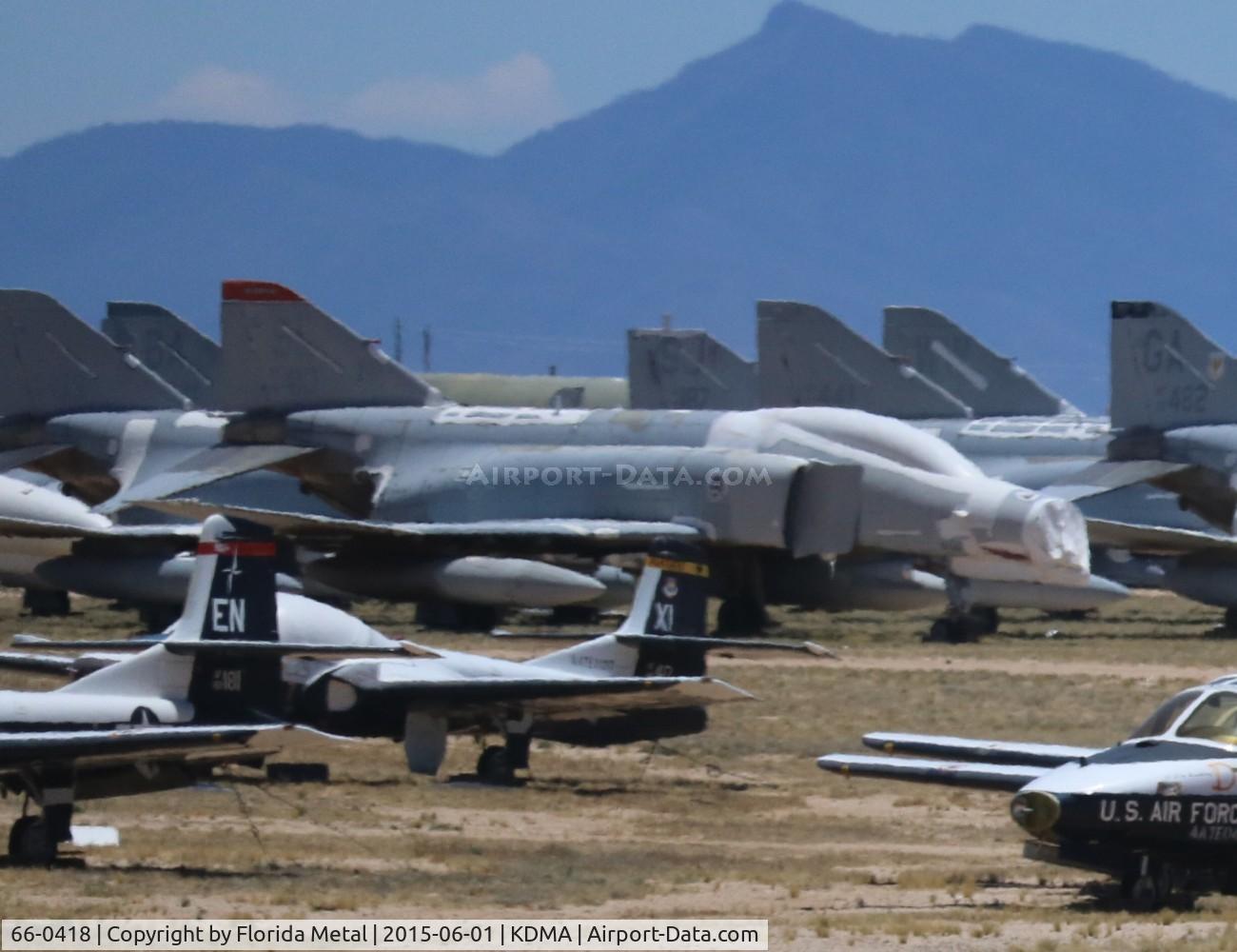 66-0418, 1966 McDonnell RF-4C Phantom II C/N 2123, boneyard zx