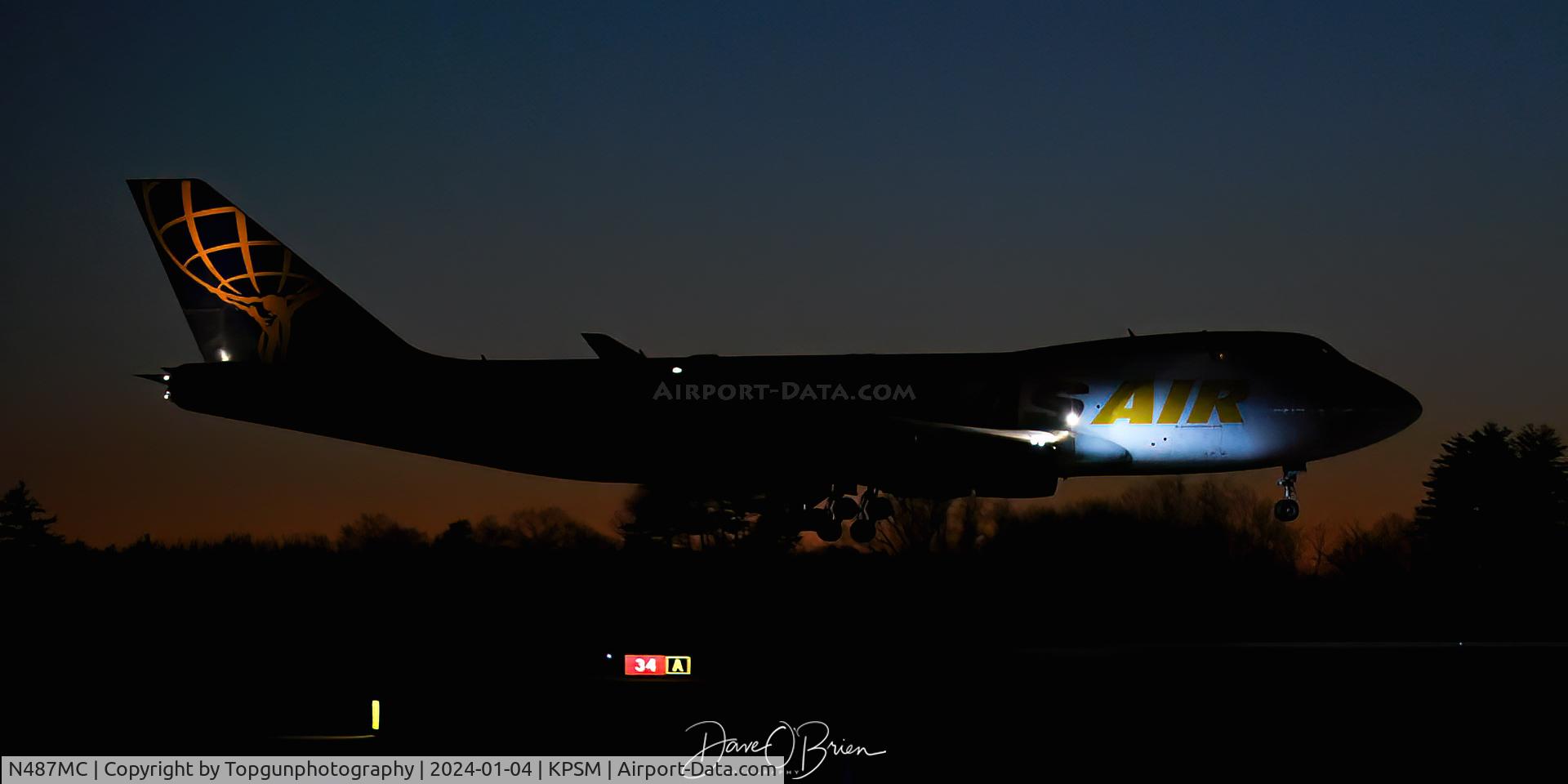 N487MC, 2002 Boeing 747-45EF (SCD) C/N 30609, CAMBER523 landing from Aviano AFB in Italy
