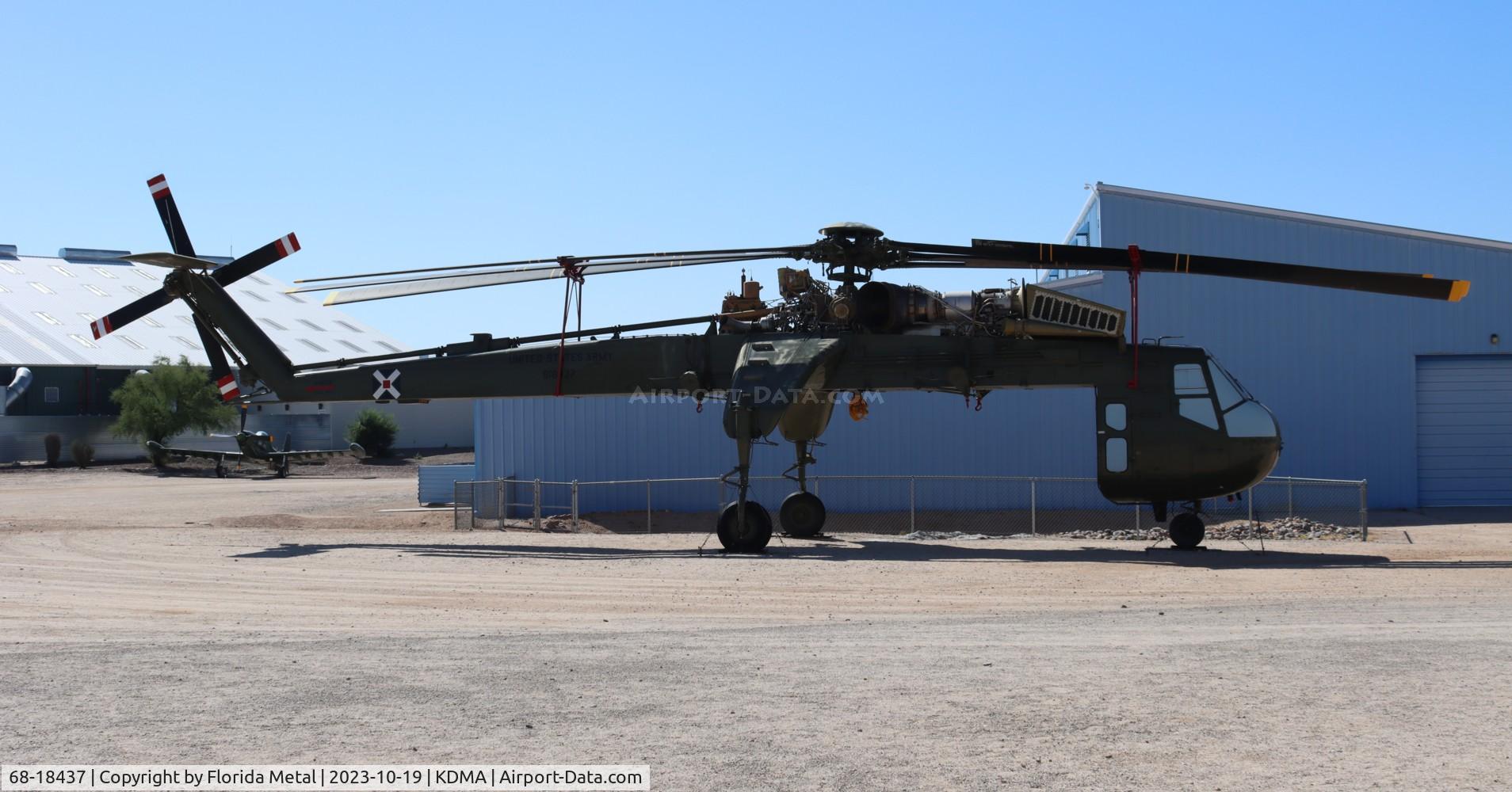 68-18437, 1968 Sikorsky CH-54A Tarhe C/N 64.039, CH-54 zx