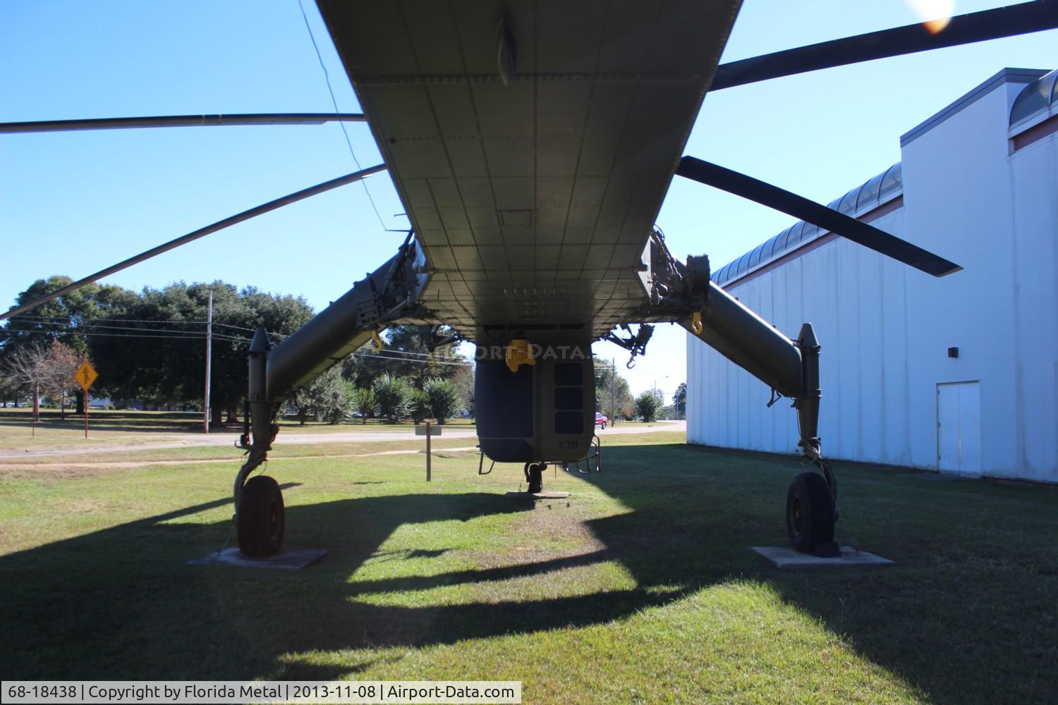68-18438, 1968 Sikorsky CH-54A Tarhe C/N 64.040, Ft. Rucker zx