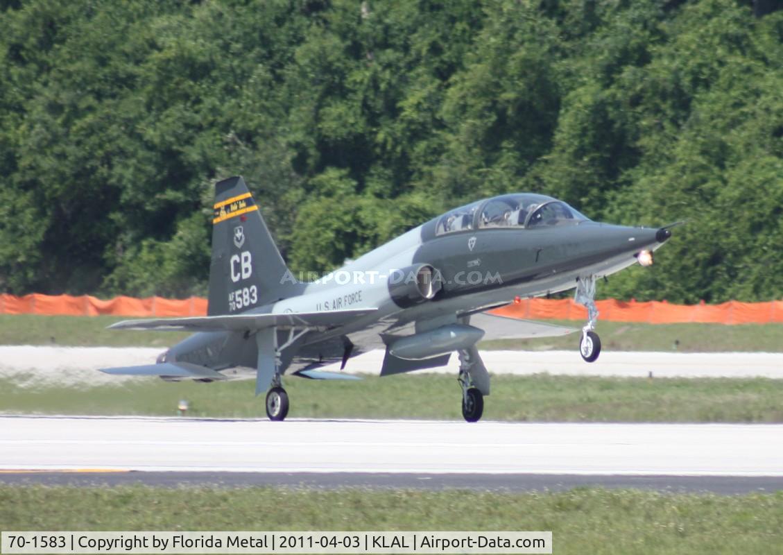 70-1583, 1970 Northrop T-38A Talon C/N T.6273, Sun N Fun 2011 zx LAL