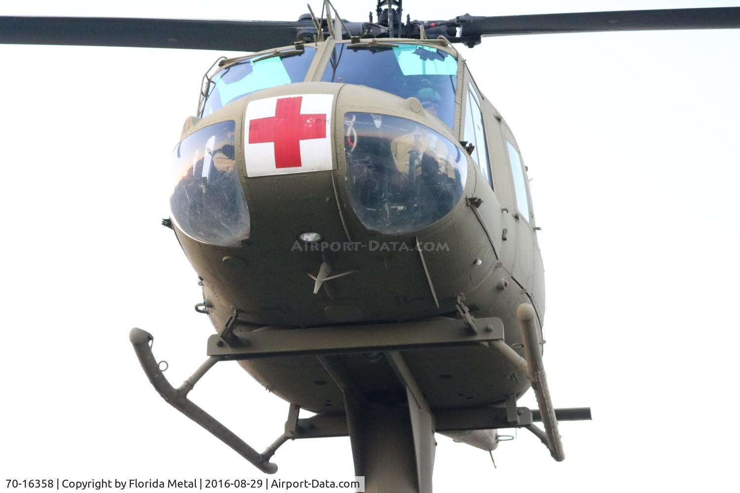 70-16358, 1970 Bell UH-1H Iroquois C/N 12663, UH-1 zx Bay City MI
