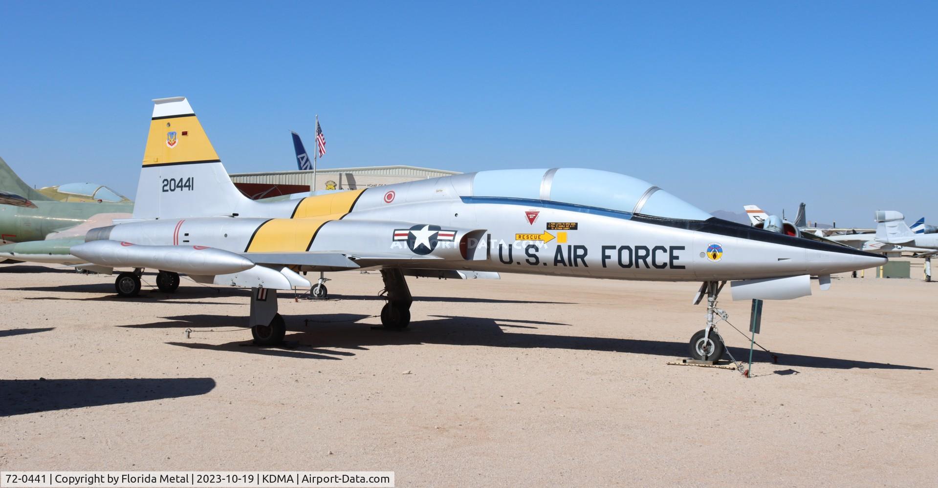 72-0441, Northrop GF-5B Freedom Fighter C/N N.8092, F-5 zx