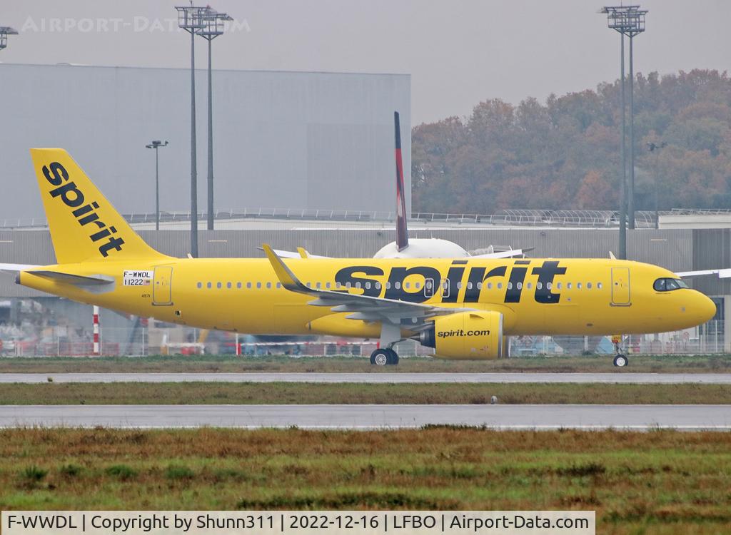 F-WWDL, 2022 Airbus A320-271N C/N 11222, C/n 11222 - To be N971NK
