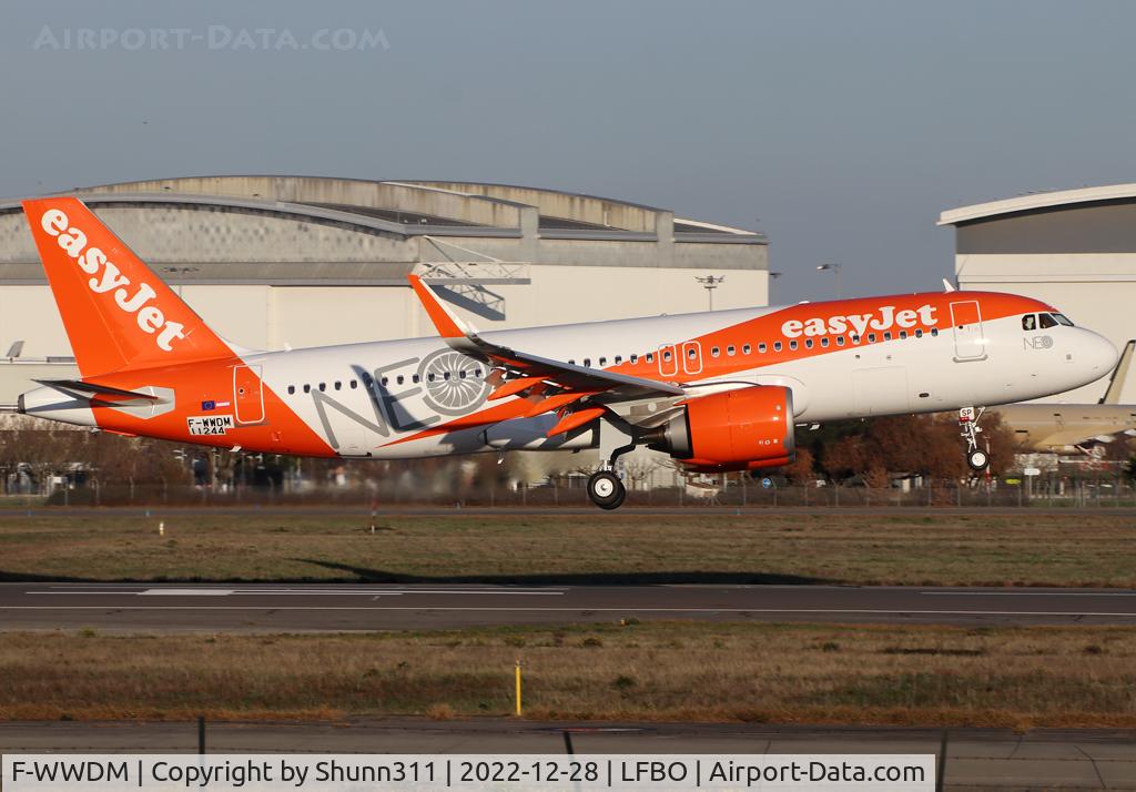 F-WWDM, 2022 Airbus A320-251N C/N 11244, C/n 11244 - To be OE-LSP