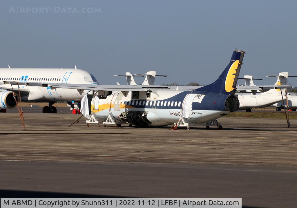 M-ABMD, 2008 ATR 72-212A C/N 793, Scrapping process engaged...