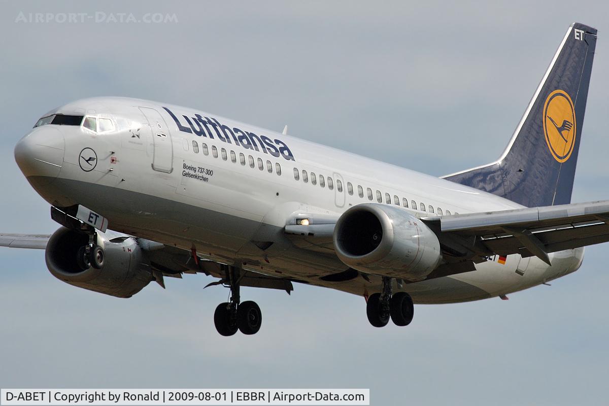 D-ABET, 1994 Boeing 737-330 C/N 27903, at bru