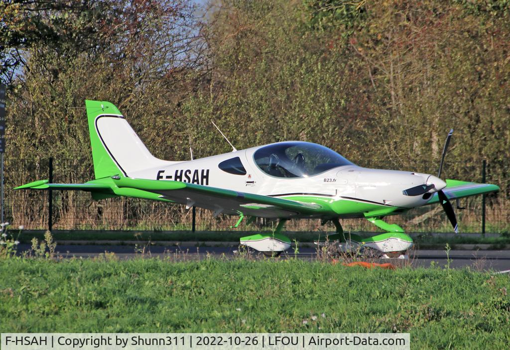 F-HSAH, BRM Aero Bristell B23 C/N 015/2021, Parked at the Airclub