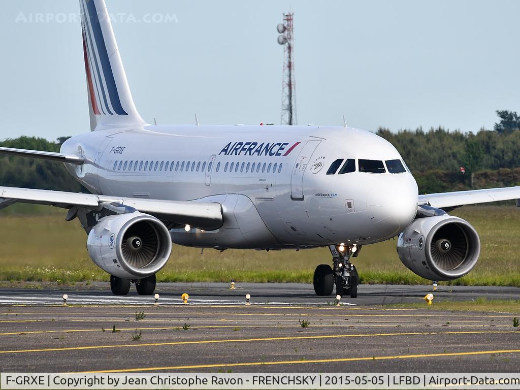 F-GRXE, 2002 Airbus A319-111 C/N 1733, Air France runway 11/29