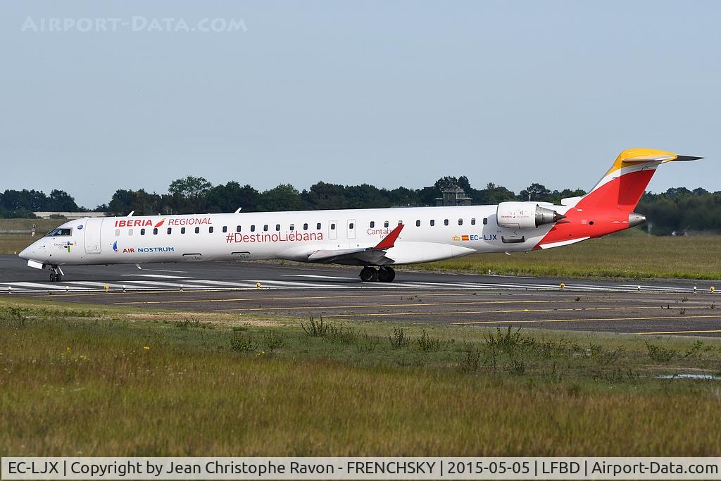 EC-LJX, 2010 Bombardier CRJ-1000ER NG (CL-600-2E25) C/N 19008, Ibéria from Madrid