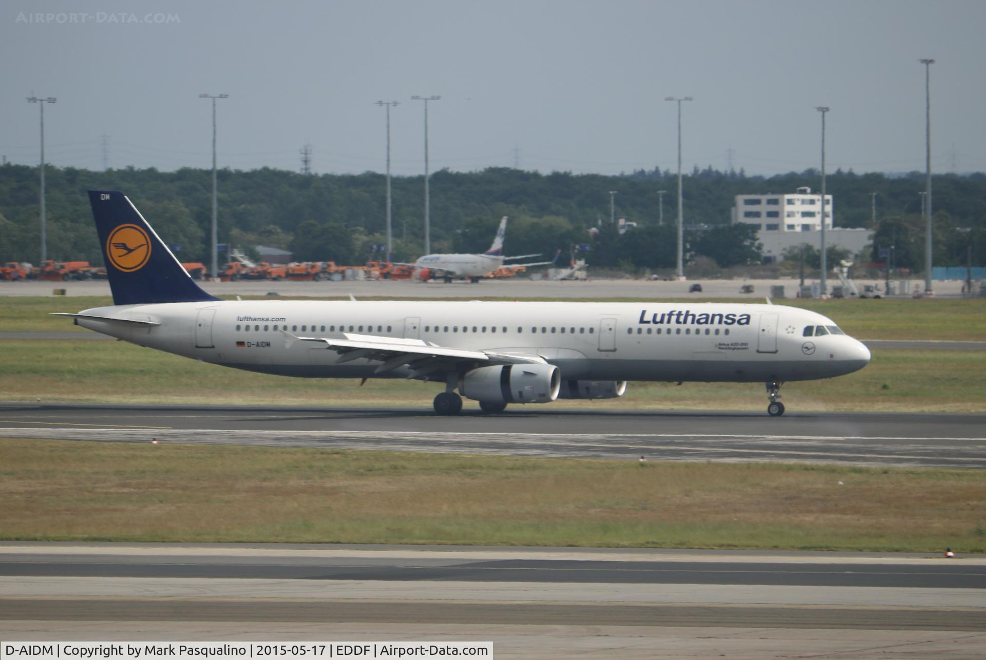 D-AIDM, 2011 Airbus A321-231 C/N 4916, Airbus A321-231