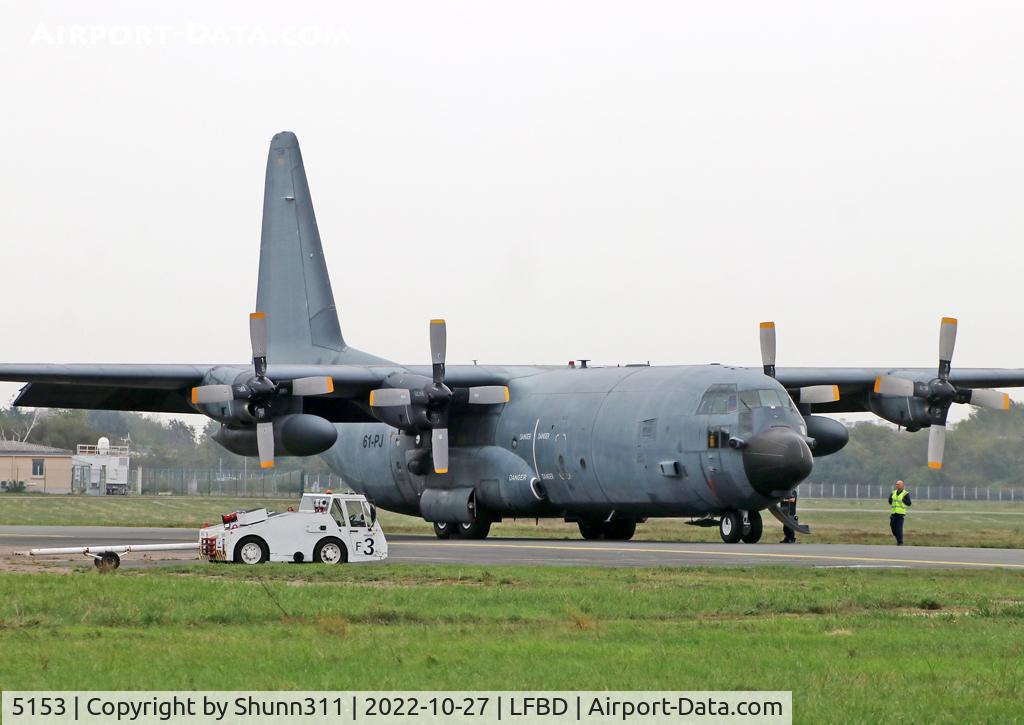 5153, 1988 Lockheed C-130H-30 Hercules C/N 382-5153, Parked at Saben Technics...
