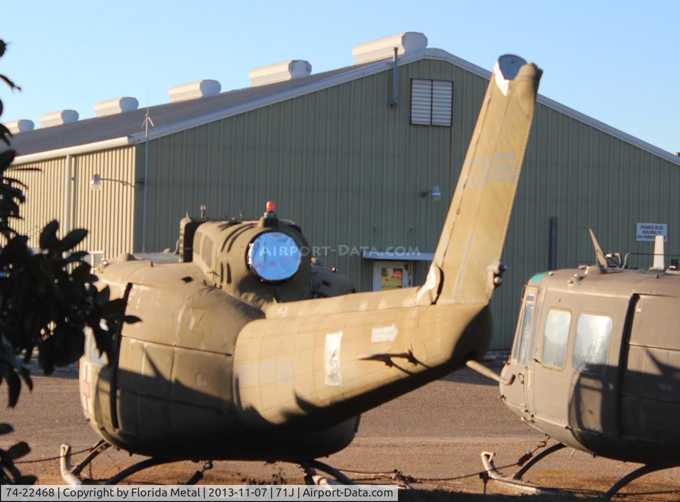 74-22468, 1974 Bell UH-1H Iroquois C/N 13792, UH-1 zx
