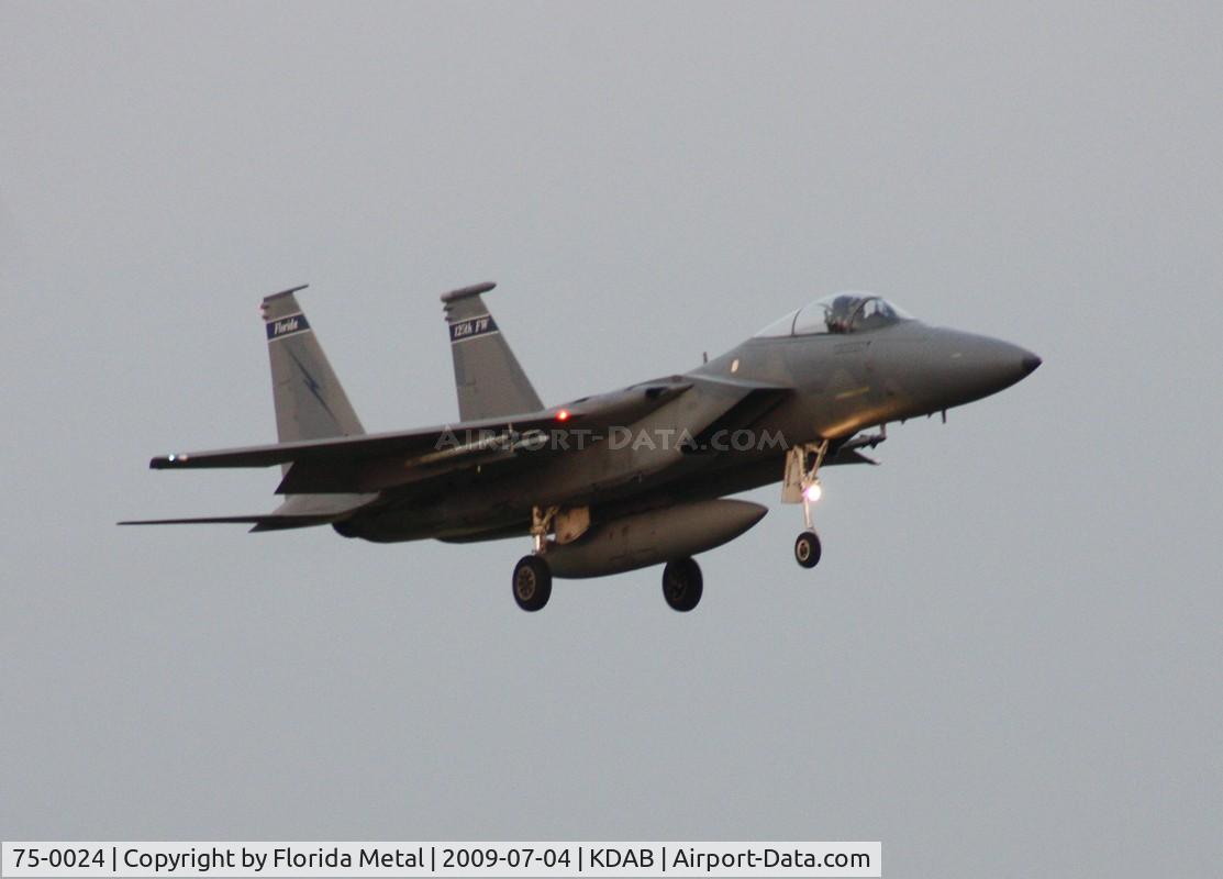 75-0024, 1975 McDonnell Douglas F-15A Eagle C/N 0120/A104, F-15 zx