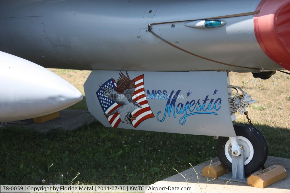 78-0059, 1978 General Dynamics F-16A Fighting Falcon C/N 61-55, Selfridge Museum zx