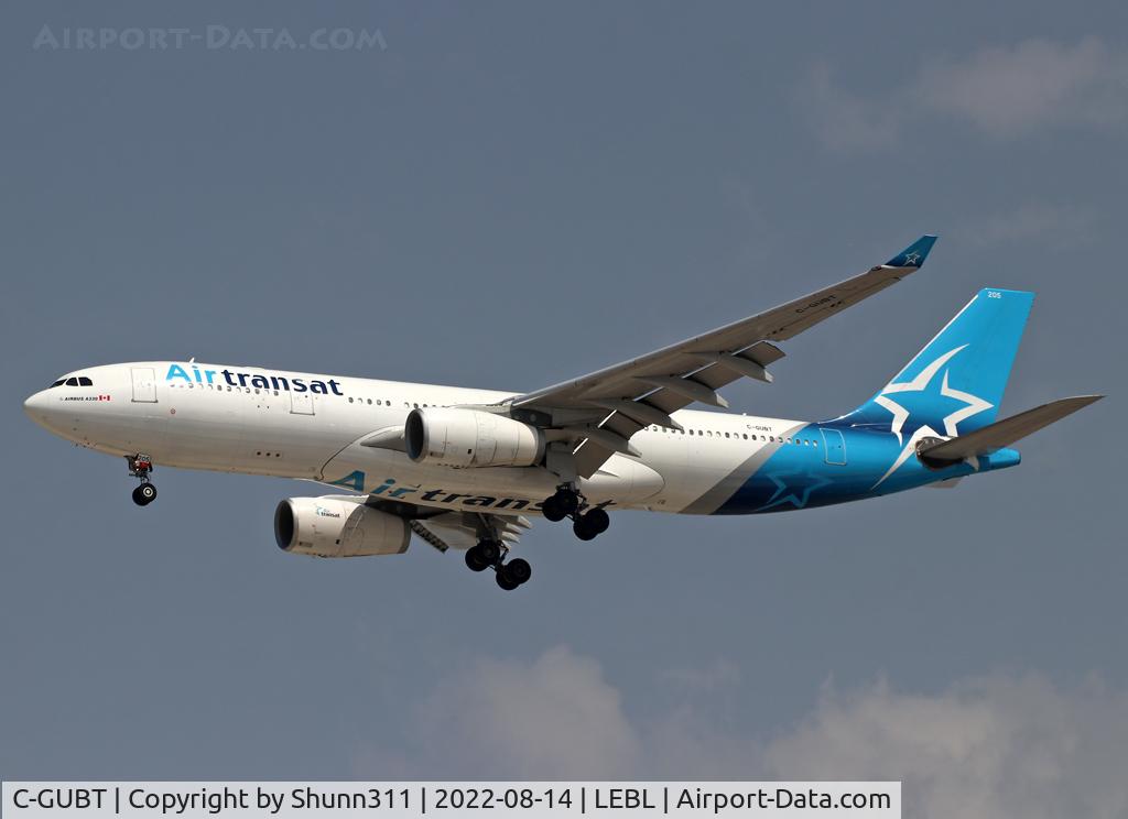 C-GUBT, 2006 Airbus A330-243 C/N 732, Landing rwy 24R in new c/s