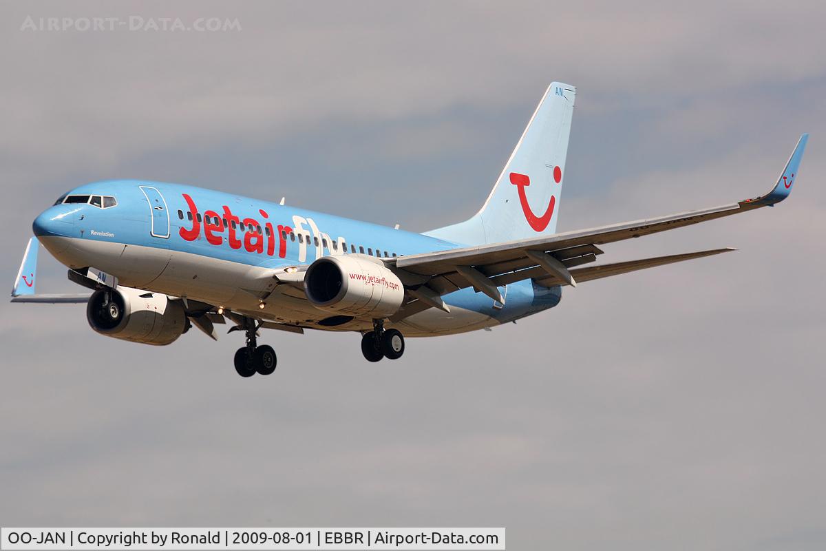 OO-JAN, 1999 Boeing 737-76N C/N 28609, at bru